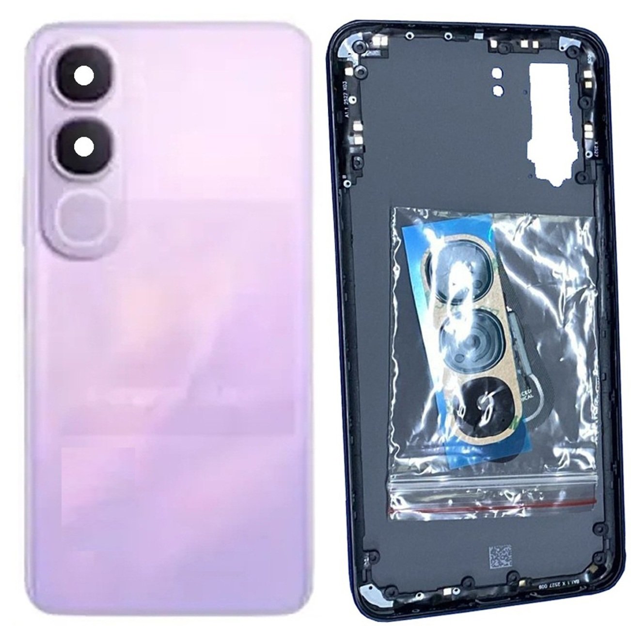 Vivo Y31 5G Full Body Housing Replacement Back Frame Middle Chassis with Side Keys – Purple, Green & Red