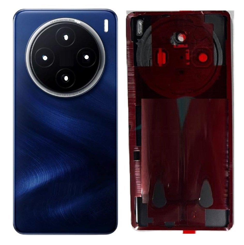 Vivo X200 5G Back Panel Battery Cover Replacement – Black, Blue, Green & White Color: BLUE