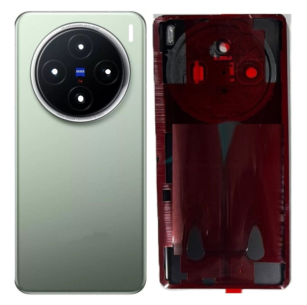Vivo X200 5G Back Panel Battery Cover Replacement – Black, Blue, Green & White Color: GREEN