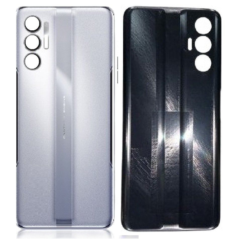 Tecno Pova 3 4G Back Panel Battery Cover Replacement – Blue, Black & Silver Color: SILVER