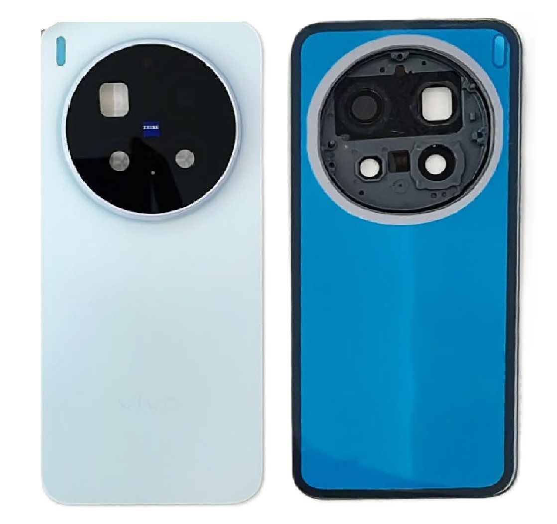 Vivo X300 Pro 5G Back Panel Battery Cover Replacement – Black, White, Gold & Red Color: WHITE