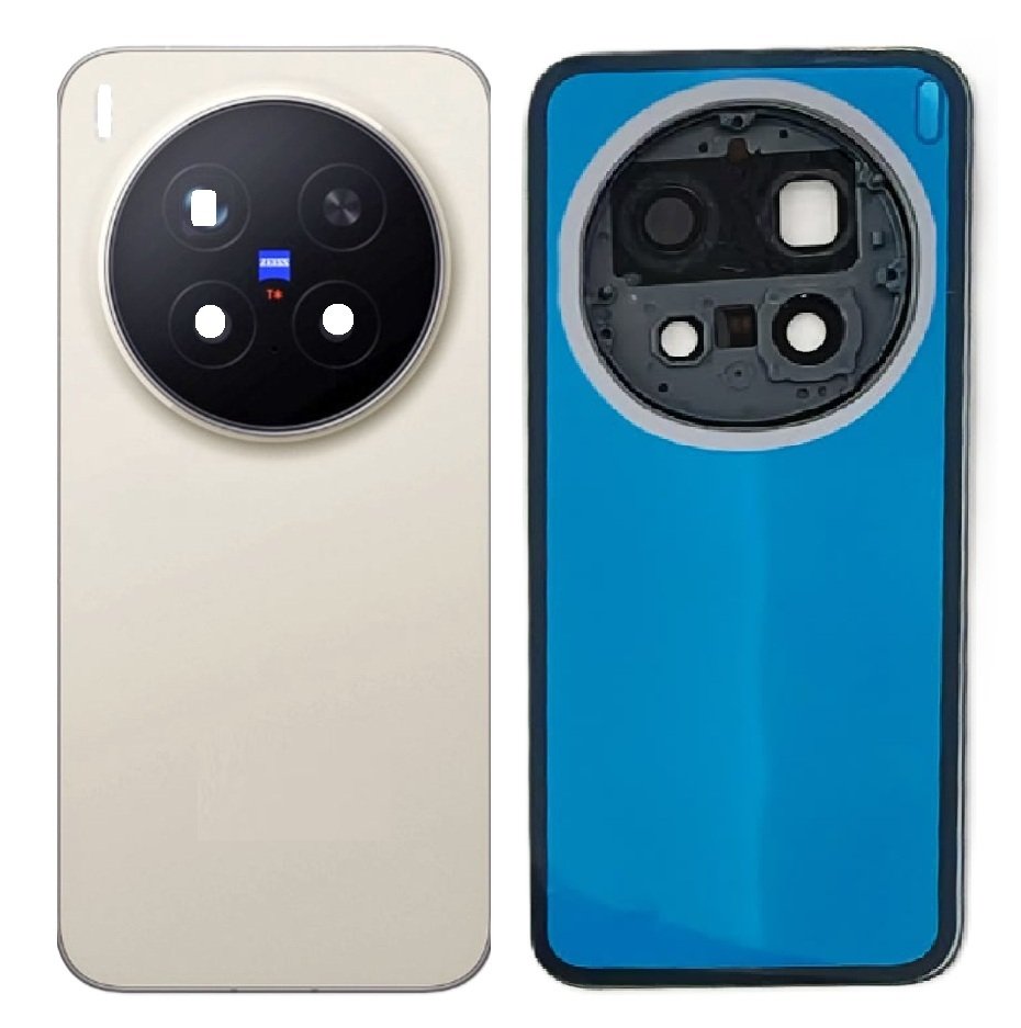 Vivo X300 Pro 5G Back Panel Battery Cover Replacement – Black, White, Gold & Red Color: GOLD