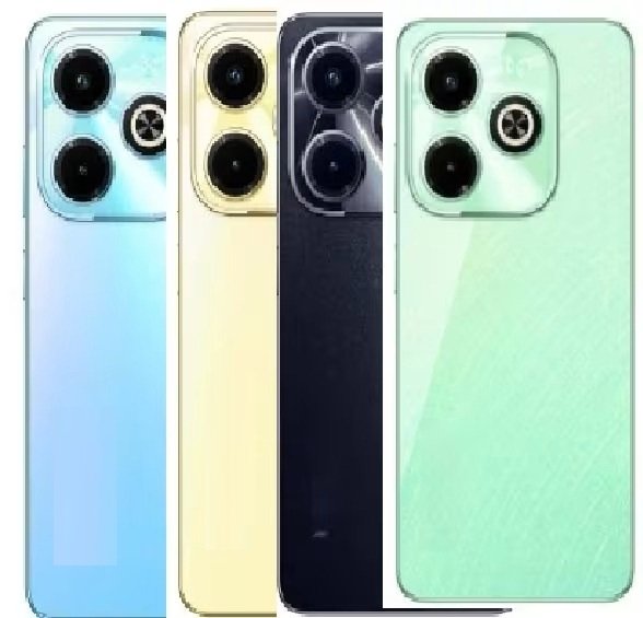 Infinix Hot 40i Full Body Housing – Black, Green, Blue & Gold