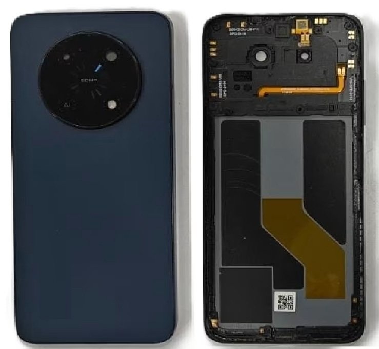 Lava Yuva 5G Full Body Housing (Black & Green)