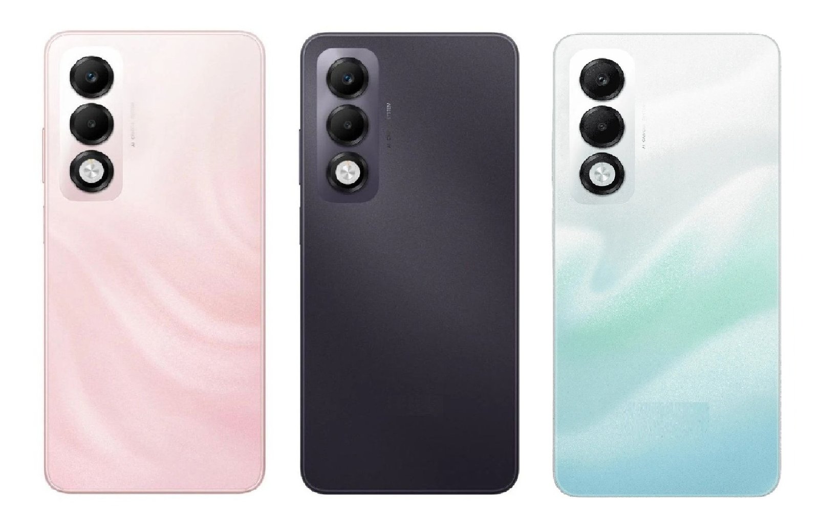 Oppo K13x 5G Full Body Housing Replacement Back Frame Middle Chassis with Side Keys – Pink, Black & White