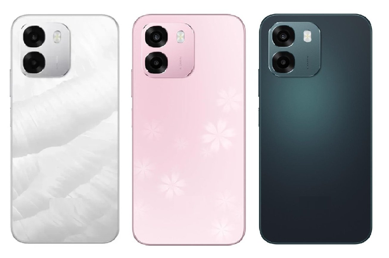 Oppo A6 5G Full Body Housing Replacement Back Frame Middle Chassis with Side Keys – Green, White & Pink