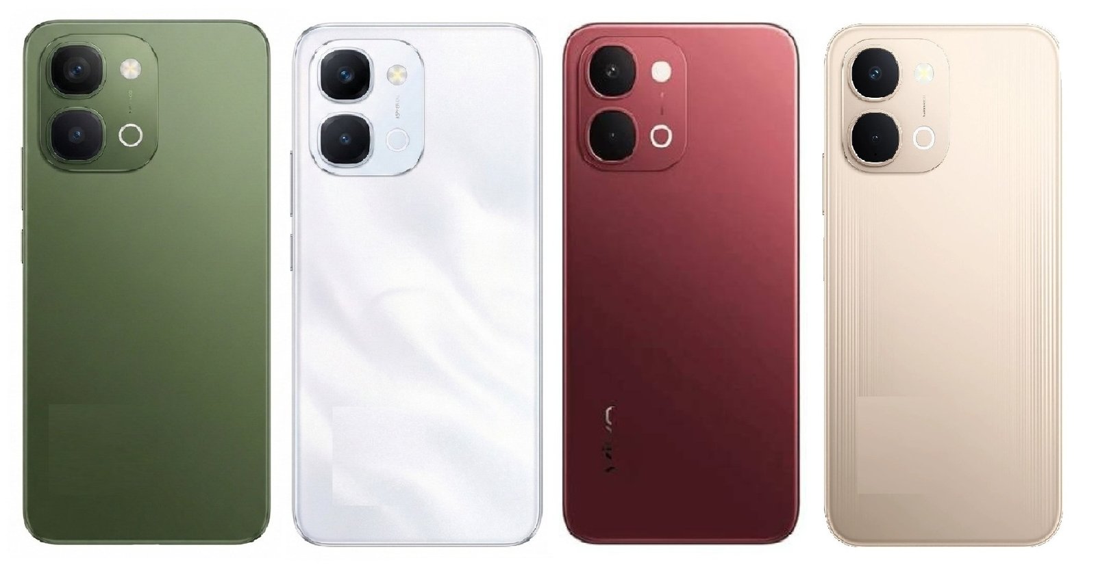 Vivo Y51 Pro 5G Full Body Housing Replacement Back Frame Middle Chassis with Side Keys – Green, White, Maroon & Gold