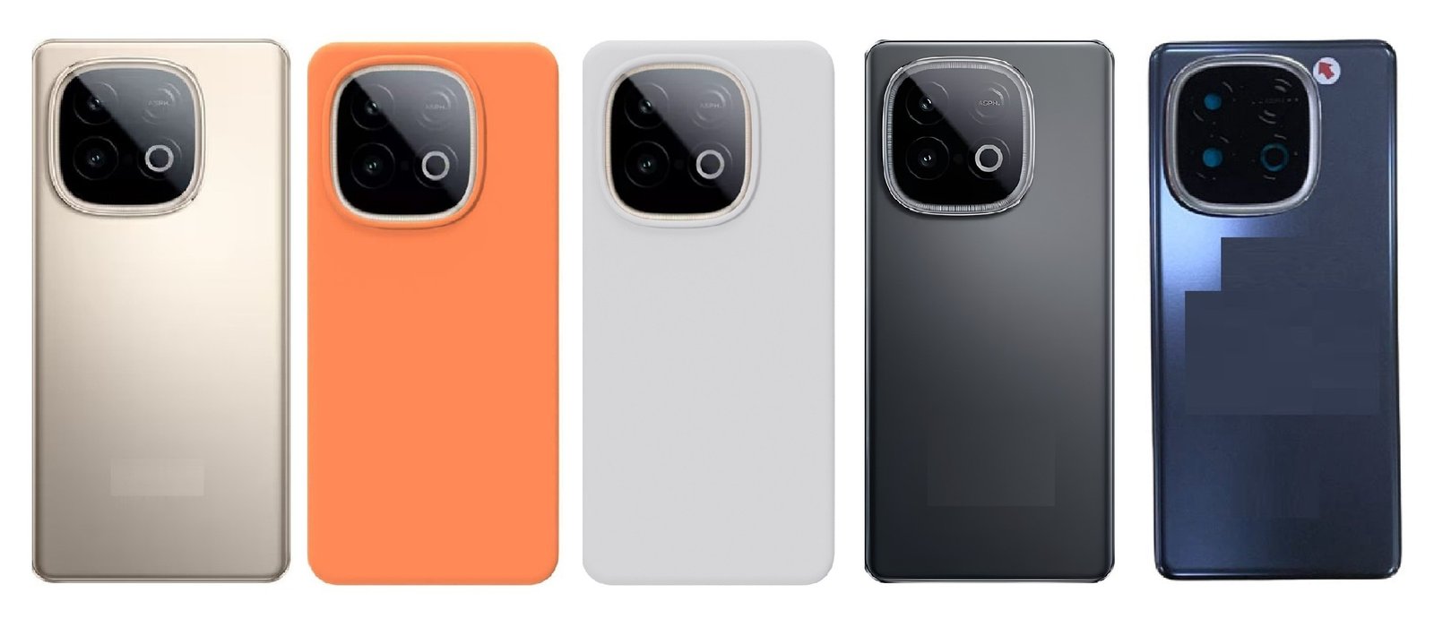 iQOO Neo 10 5G Back Panel Battery Cover Replacement – Gold, Orange, White, Black & Blue