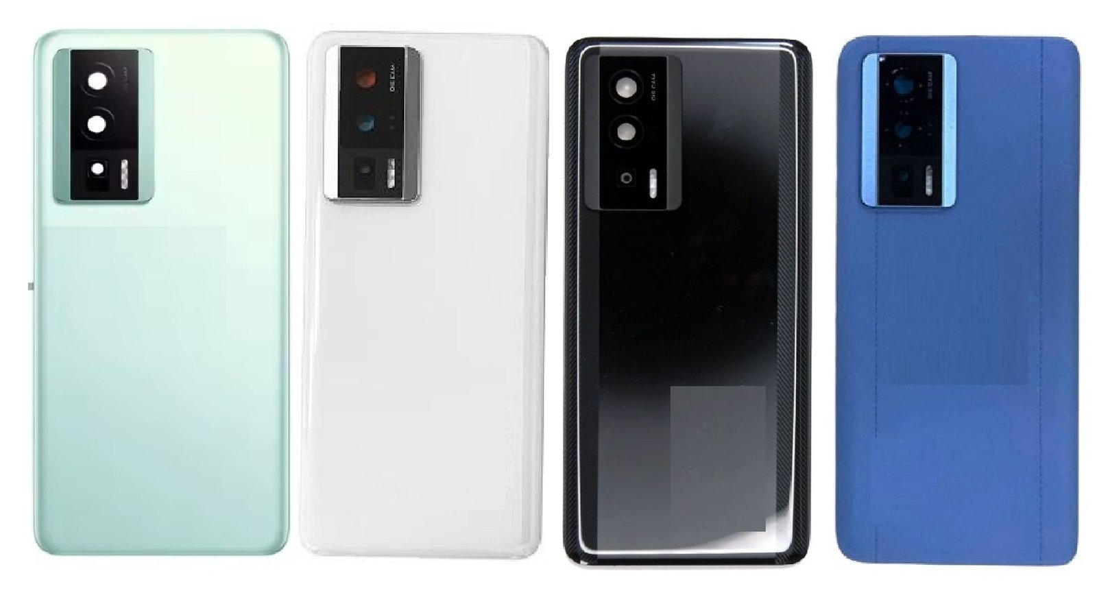 POCO F5 Pro 5G Back Panel Battery Cover Replacement – Green, White, Black & Blue