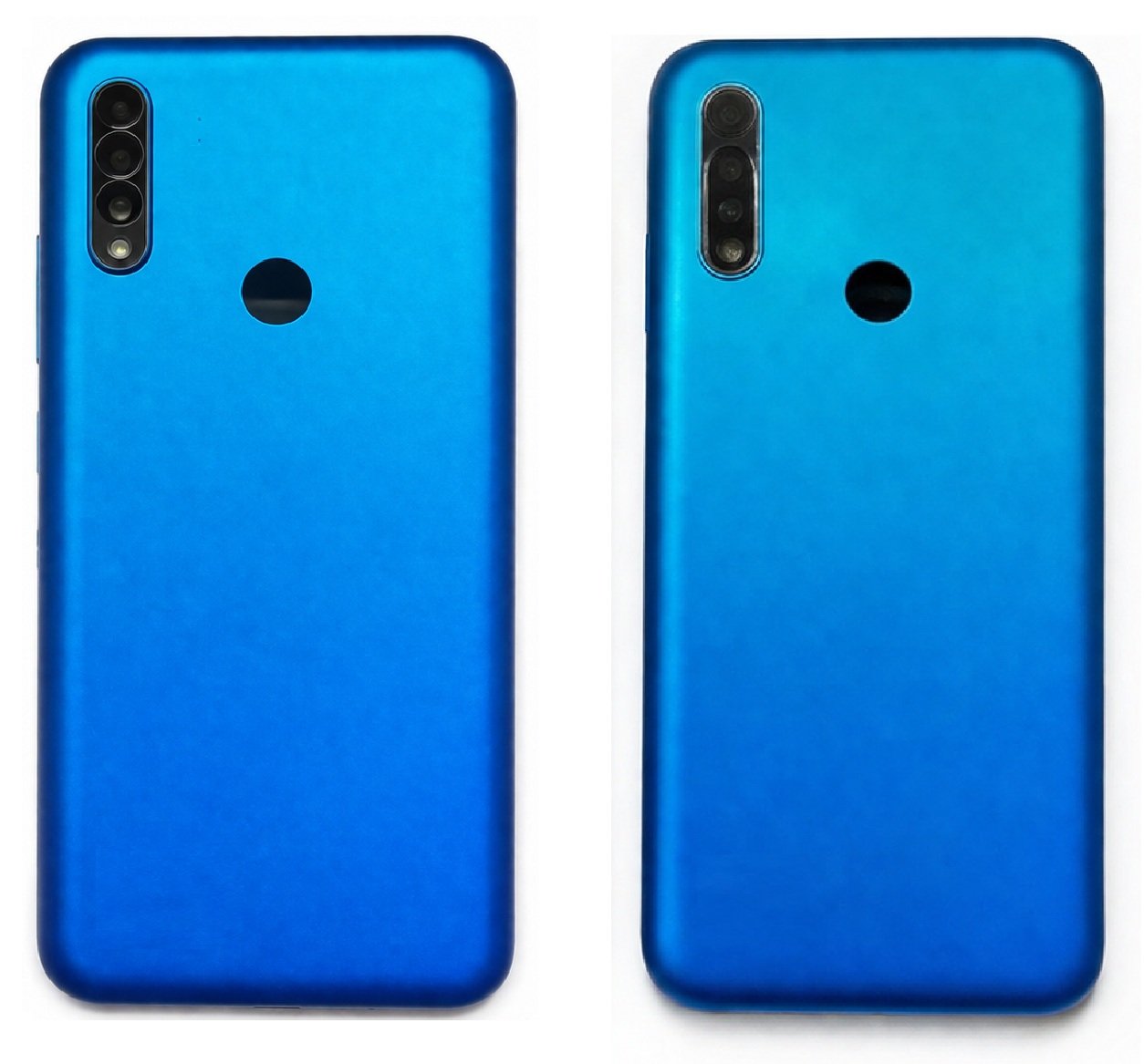 Motorola G8 Power Lite 4G Back Panel Battery Cover Replacement – Violet & Sky Blue