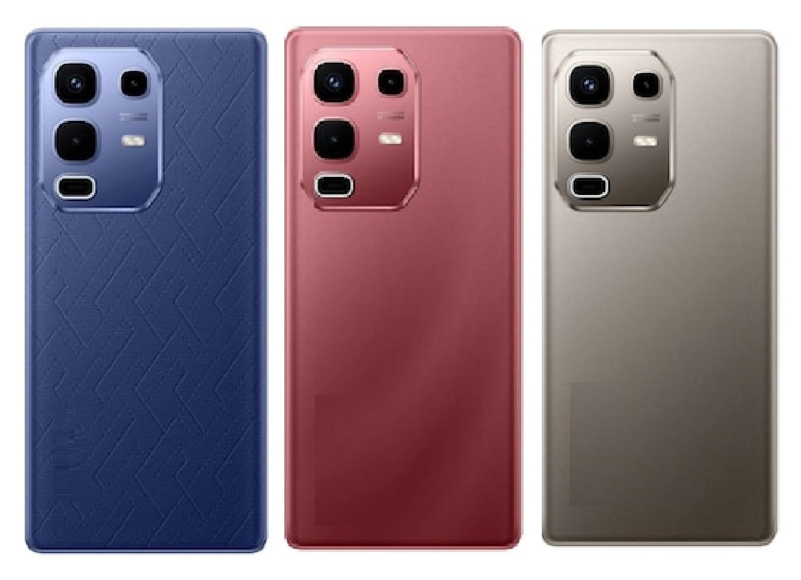 Infinix Note 50S 5G Back Panel Battery Cover – Red, Blue & gold