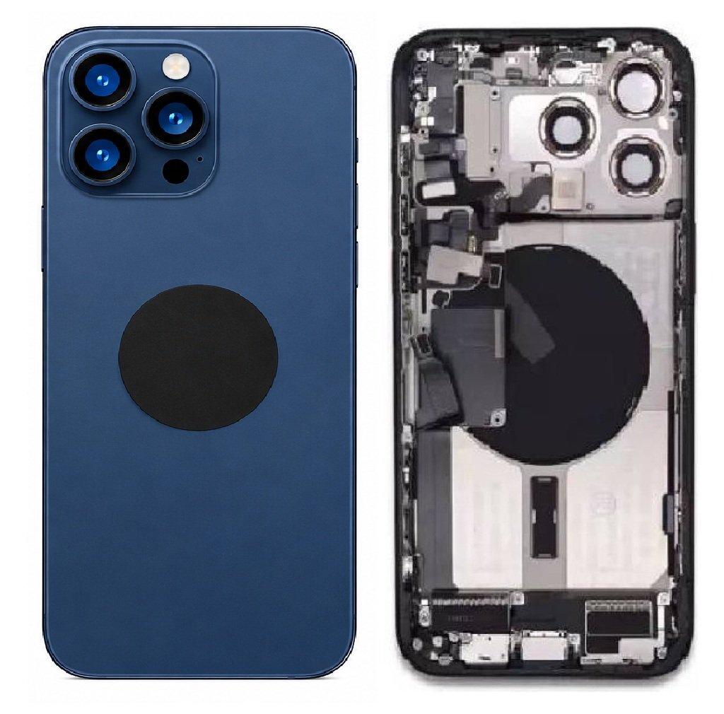 iPhone 15 Pro Max Housing Body – Black, Blue & Grey
