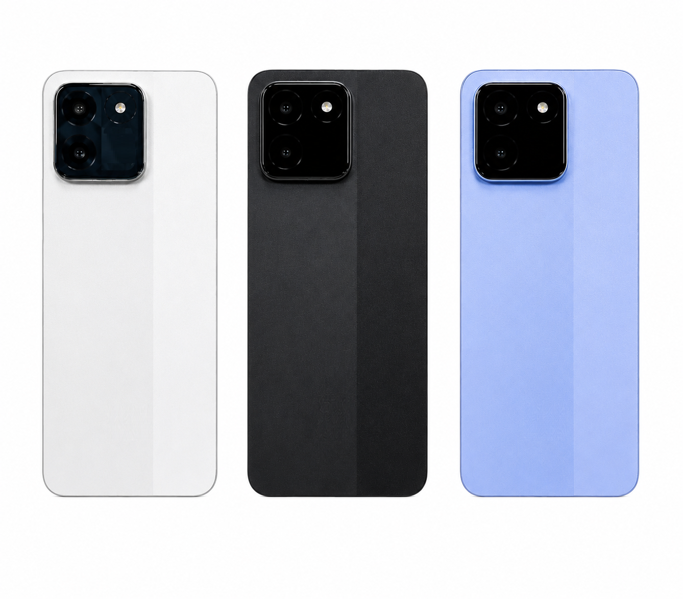 POCO C85 5G Back Panel – Black, White & Blue