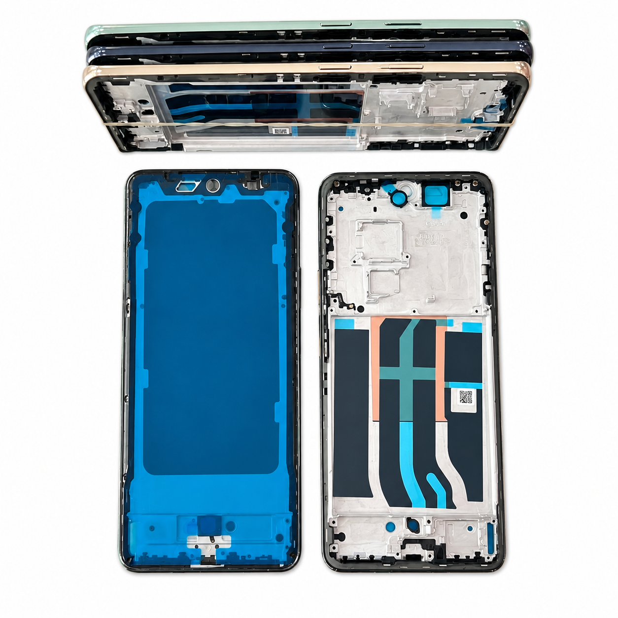 Realme 12 Pro Plus 5G Middle Frame – Black, Gold & Green