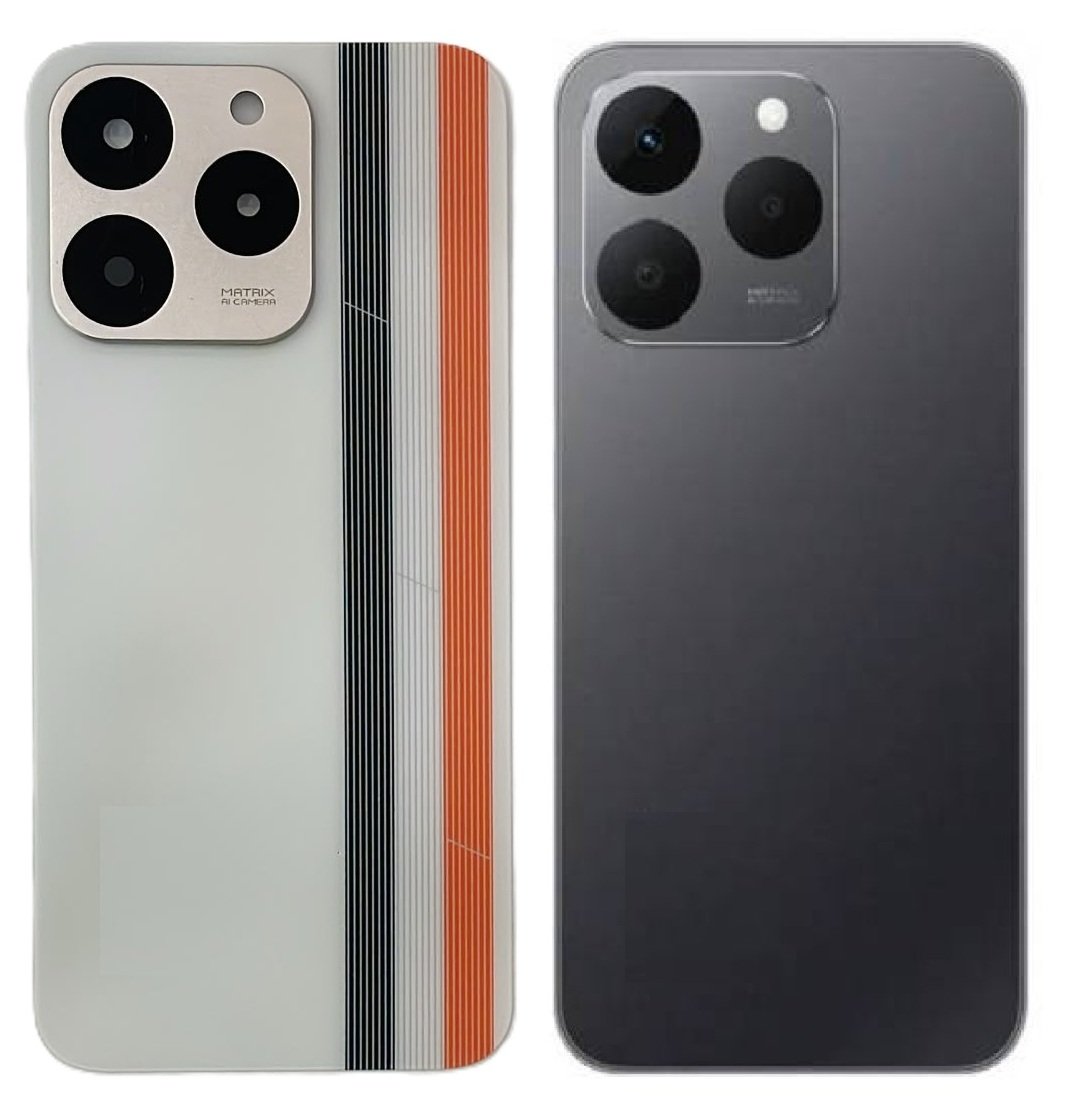 Realme Narzo 90 5G Full Body Housing Back Frame Middle Chassis with Side Keys – Black & White