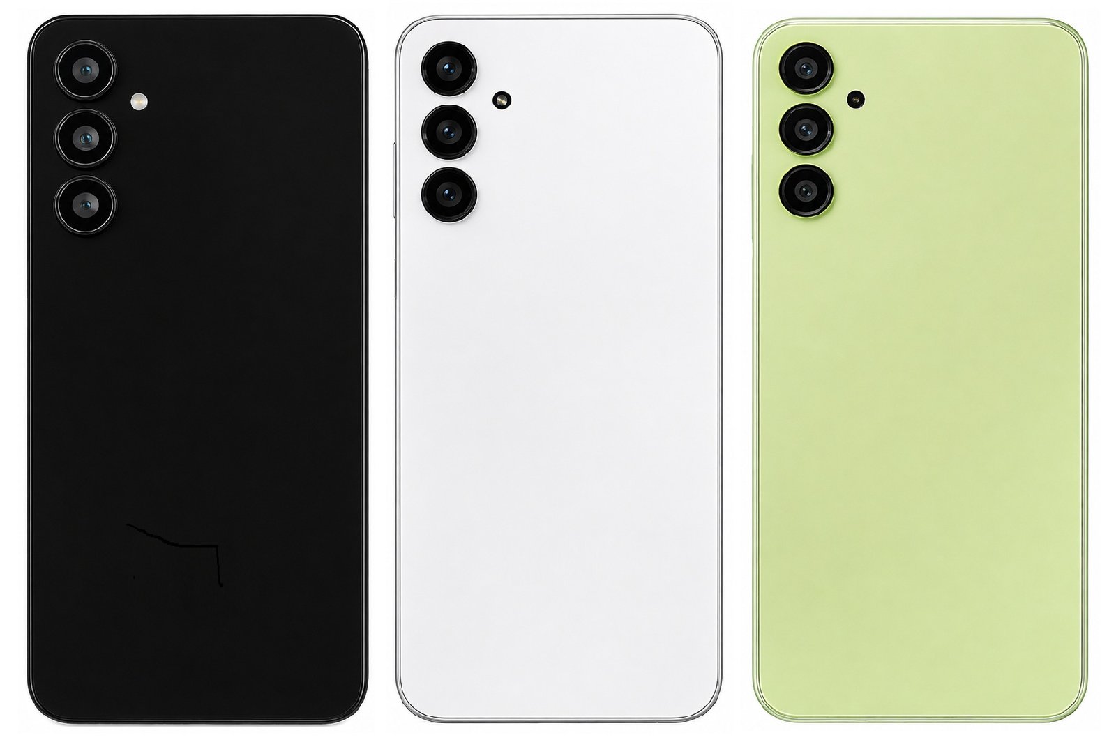Samsung Galaxy A24 5G Full Body Housing Back Frame Middle Chassis with Side Keys – Black, White & Green