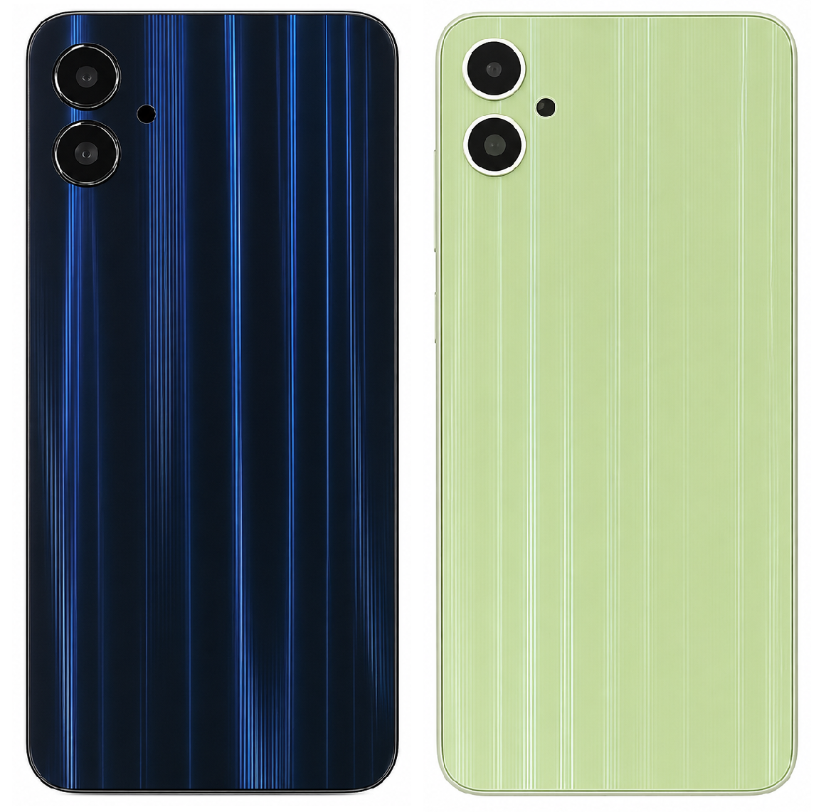 Samsung Galaxy F05 5G Full Body Housing Back Frame Middle Chassis with Side Keys – Black & Green