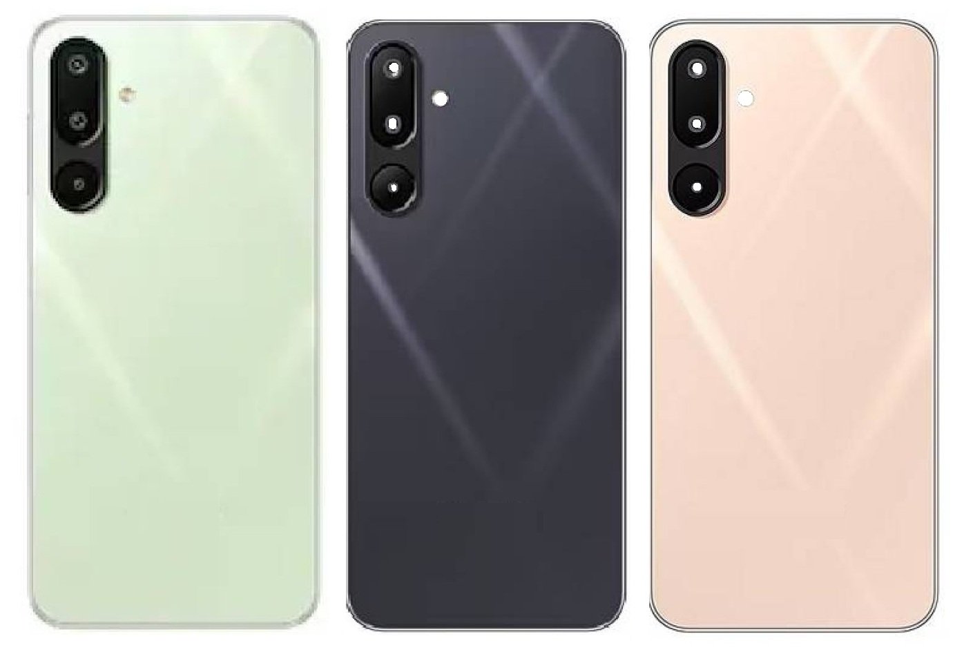 Samsung Galaxy M16 5G Back Panel Battery Cover – Pink, Black & Green
