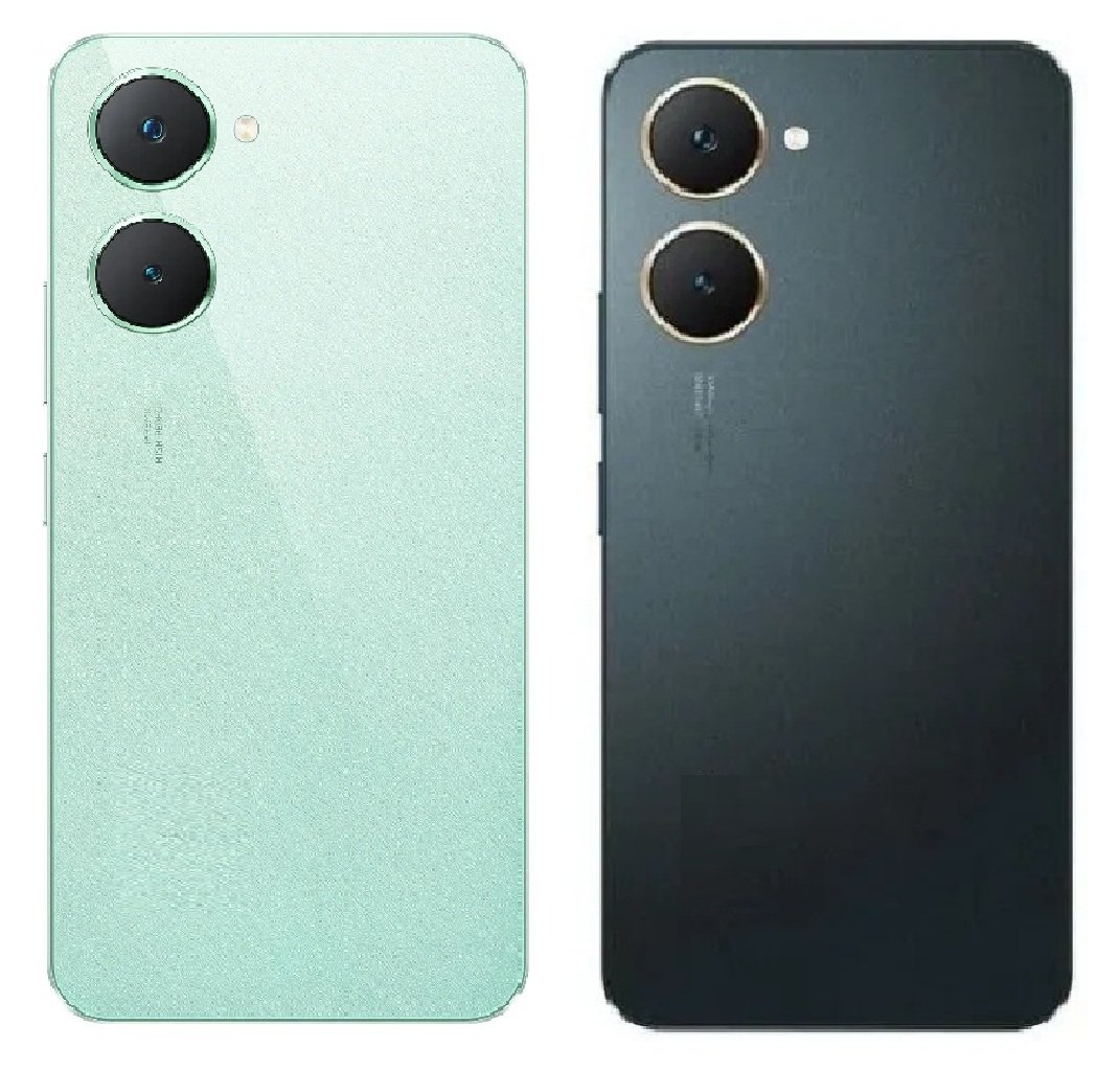 Vivo Y03 5G Full Body Housing Back Frame Middle Chassis with Side Keys – Black & Green