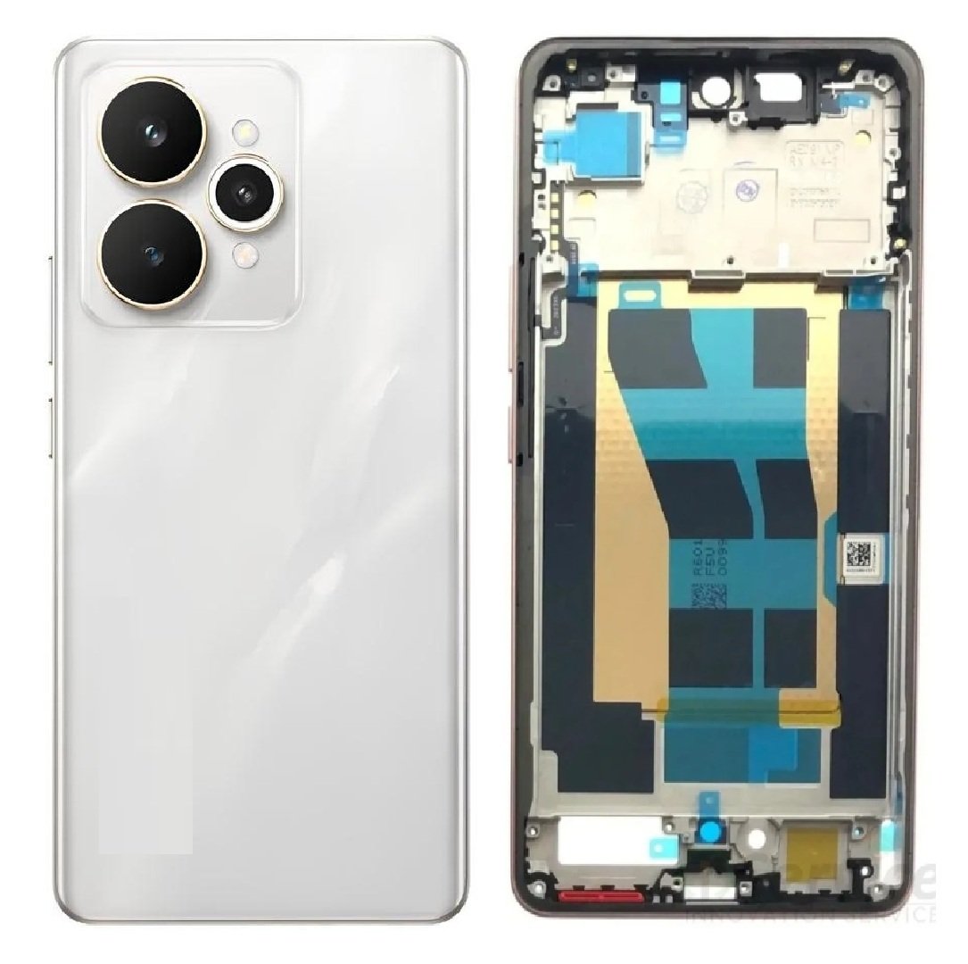 Realme 15 5G Full Body Housing Replacement Back Frame Middle Chassis with Side Keys – Black, White & Pink