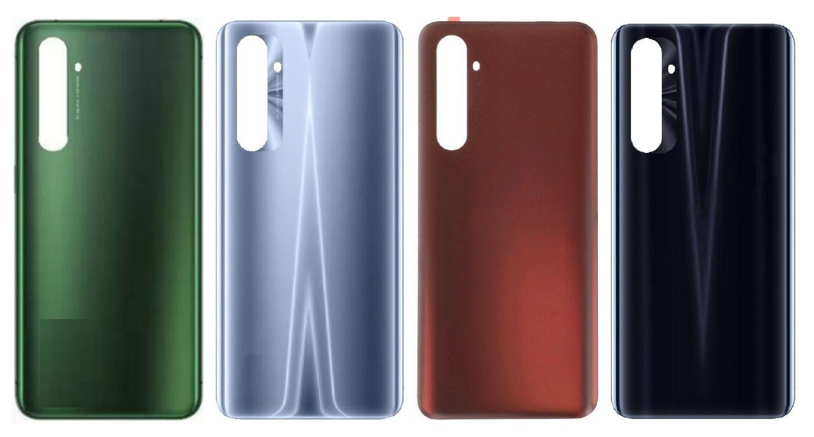 Realme X50 Pro 5G Back Panel Battery Cover Replacement – Red, Blue, Black & Green