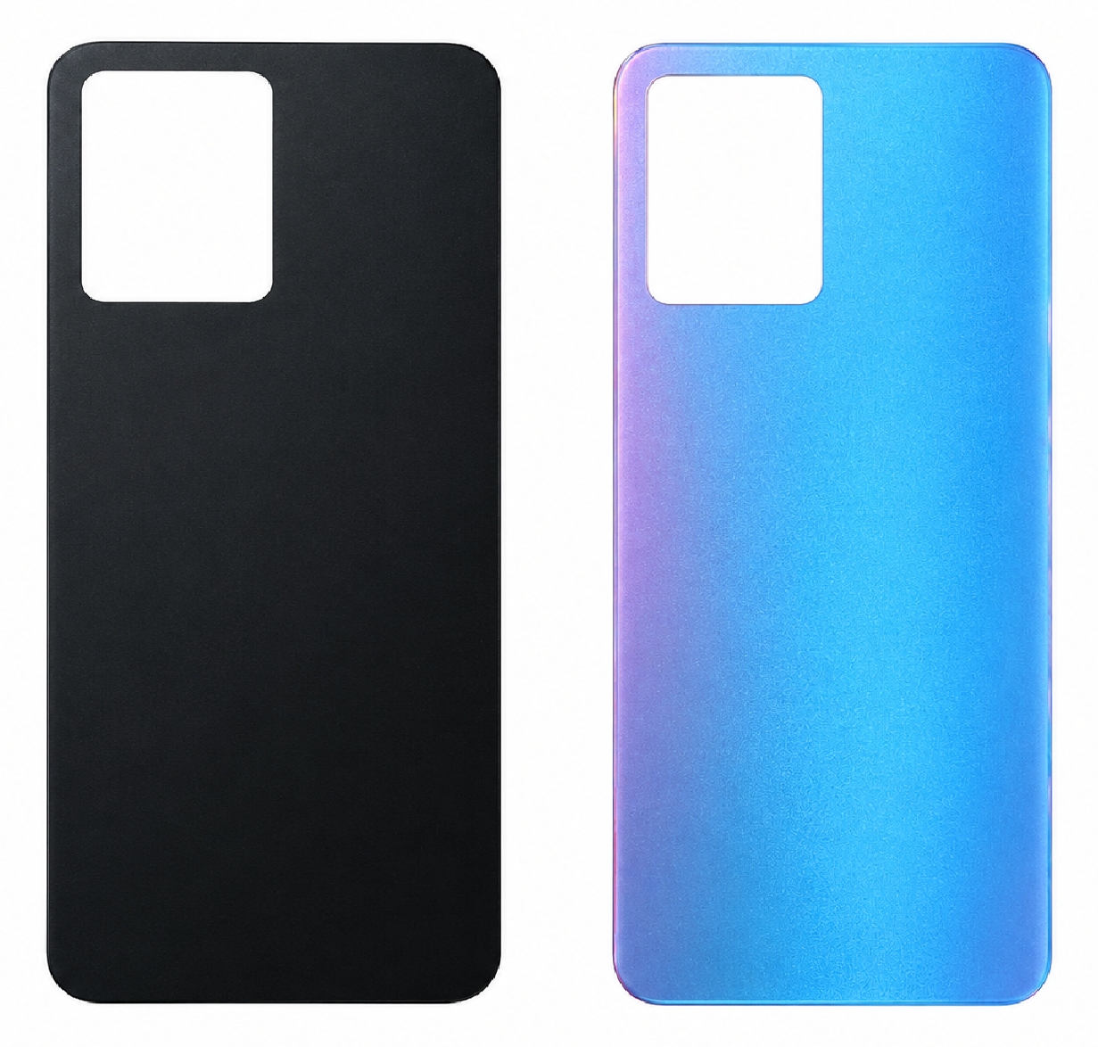Vivo T1 5G Back Panel – Black & Blue