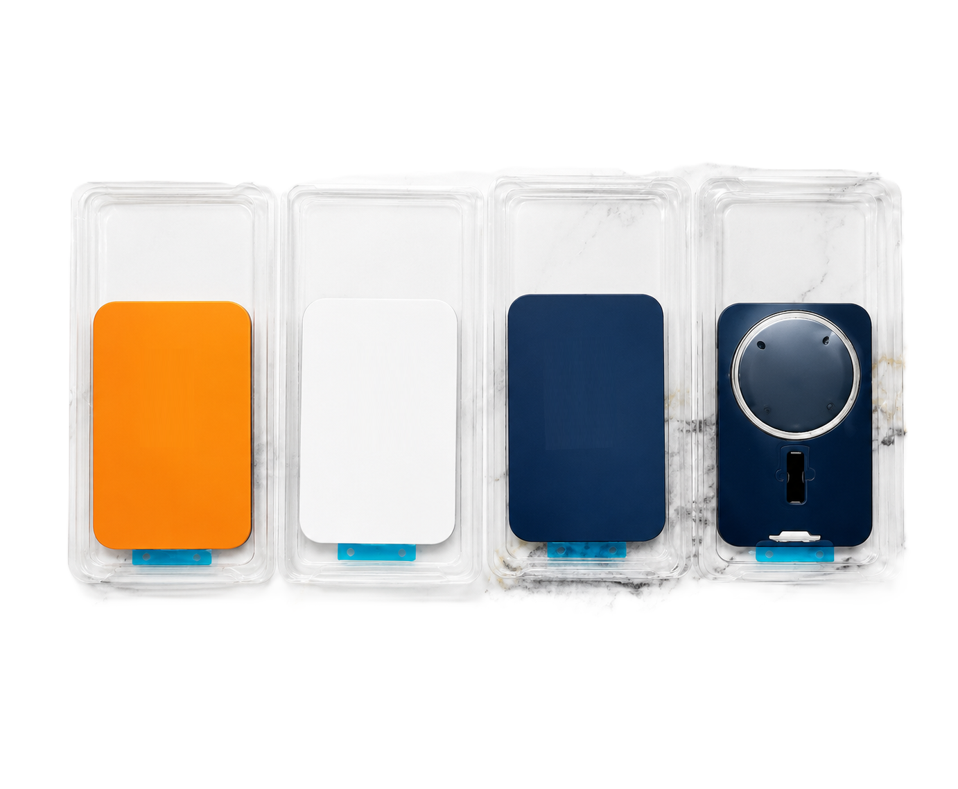iPhone 17 Pro Max Back Panel – Orange, Black & White