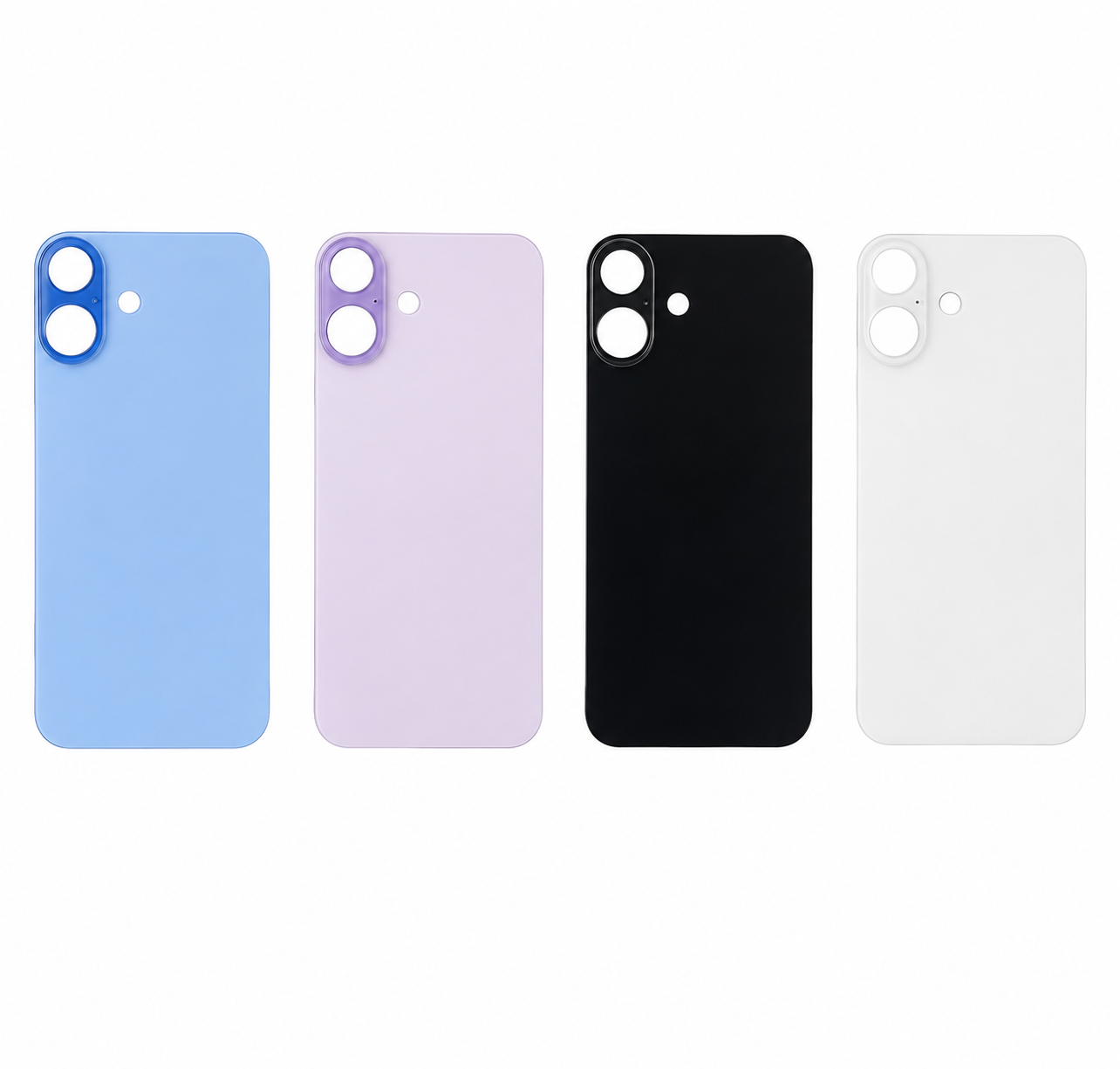 iPhone X to iPhone 17 Converter Back Glass – Black, Blue, Purple & White