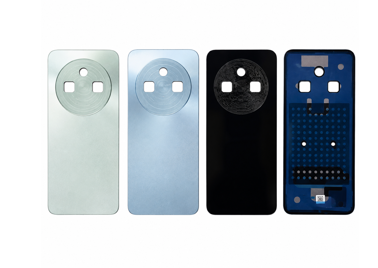 POCO M7 5G Back Panel – Green, Blue & Black