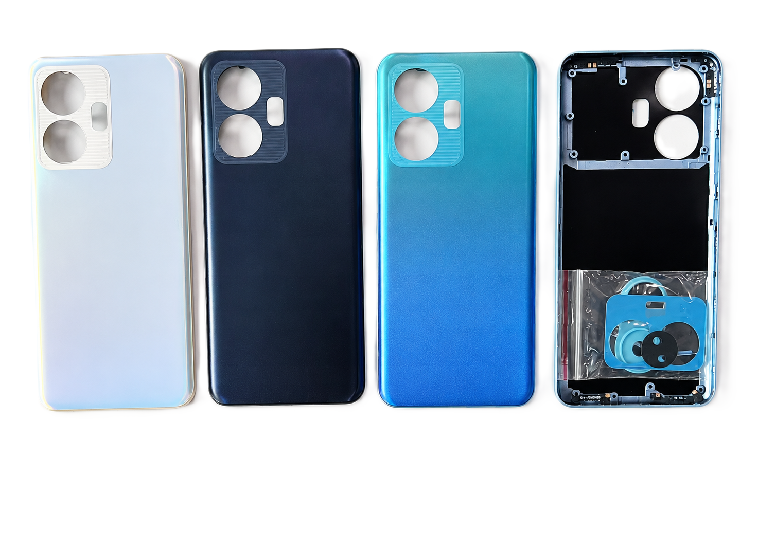 Vivo T1 4G Full Housing Body – White, Black & Blue