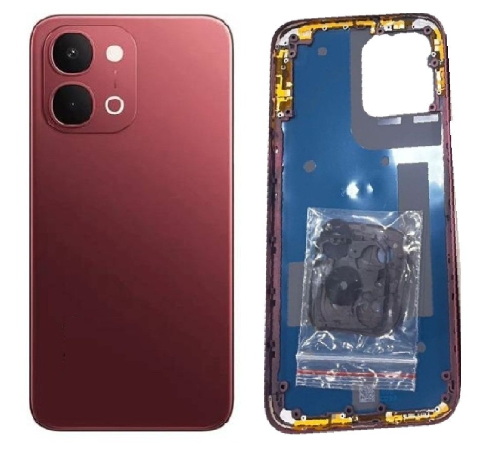 Vivo Y51 Pro 5G Full Body Housing Replacement Back Frame Middle Chassis with Side Keys – Green, White, Maroon & Gold