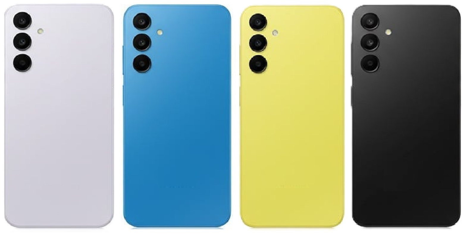 Samsung Galaxy A25 4G Full Body Housing Replacement Back Frame Middle Chassis with Side Keys – White, Blue, Yellow & Black
