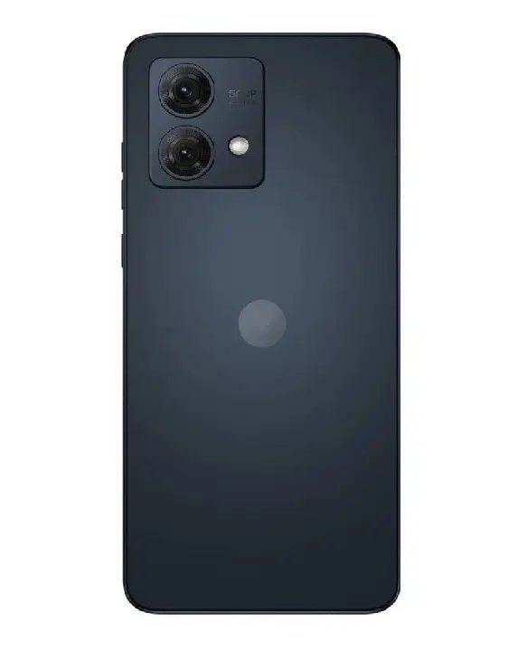 Moto G84 Black Back Panel Replacement with Free Cover & Tempered Glass