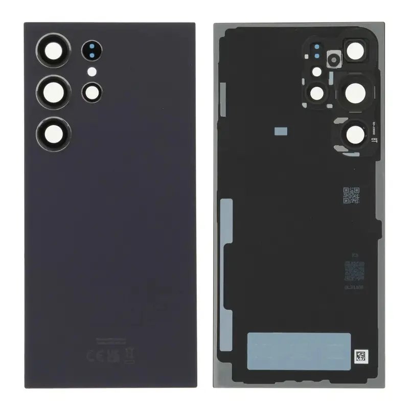 Compatible Replacement Galaxy S24 Ultra Back Glass Navy Blue