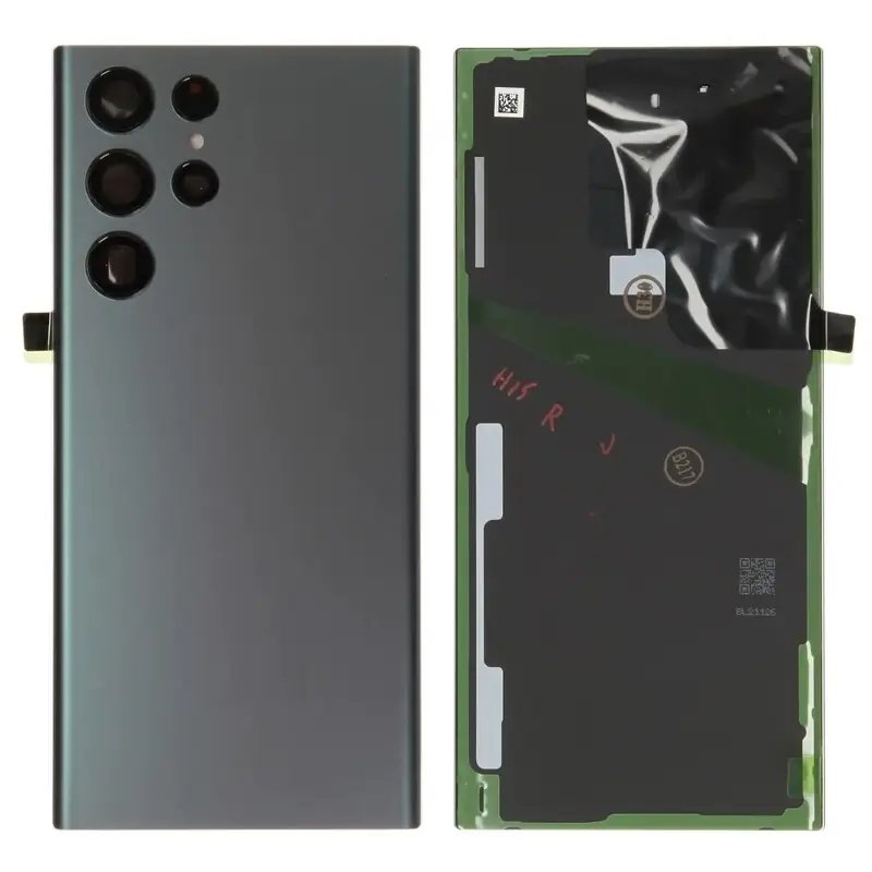 Samsung Galaxy S22 Ultra Back Panel Green – Original Glossy Finish Replacement