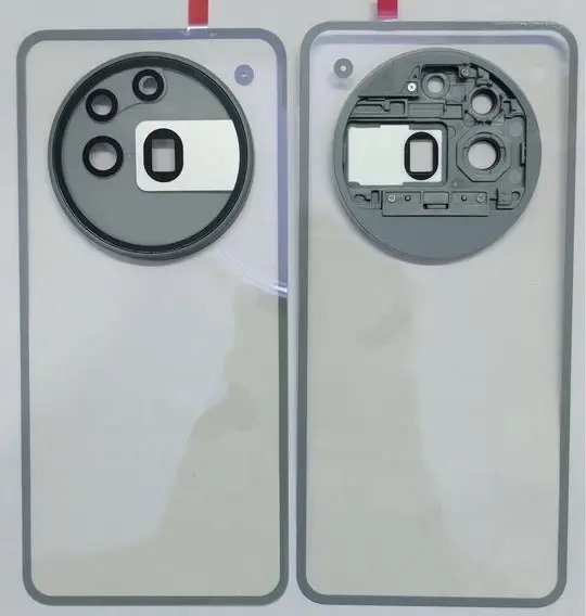 Nothing Phone 3A Pro White Back Panel glossy and durable replacement housing